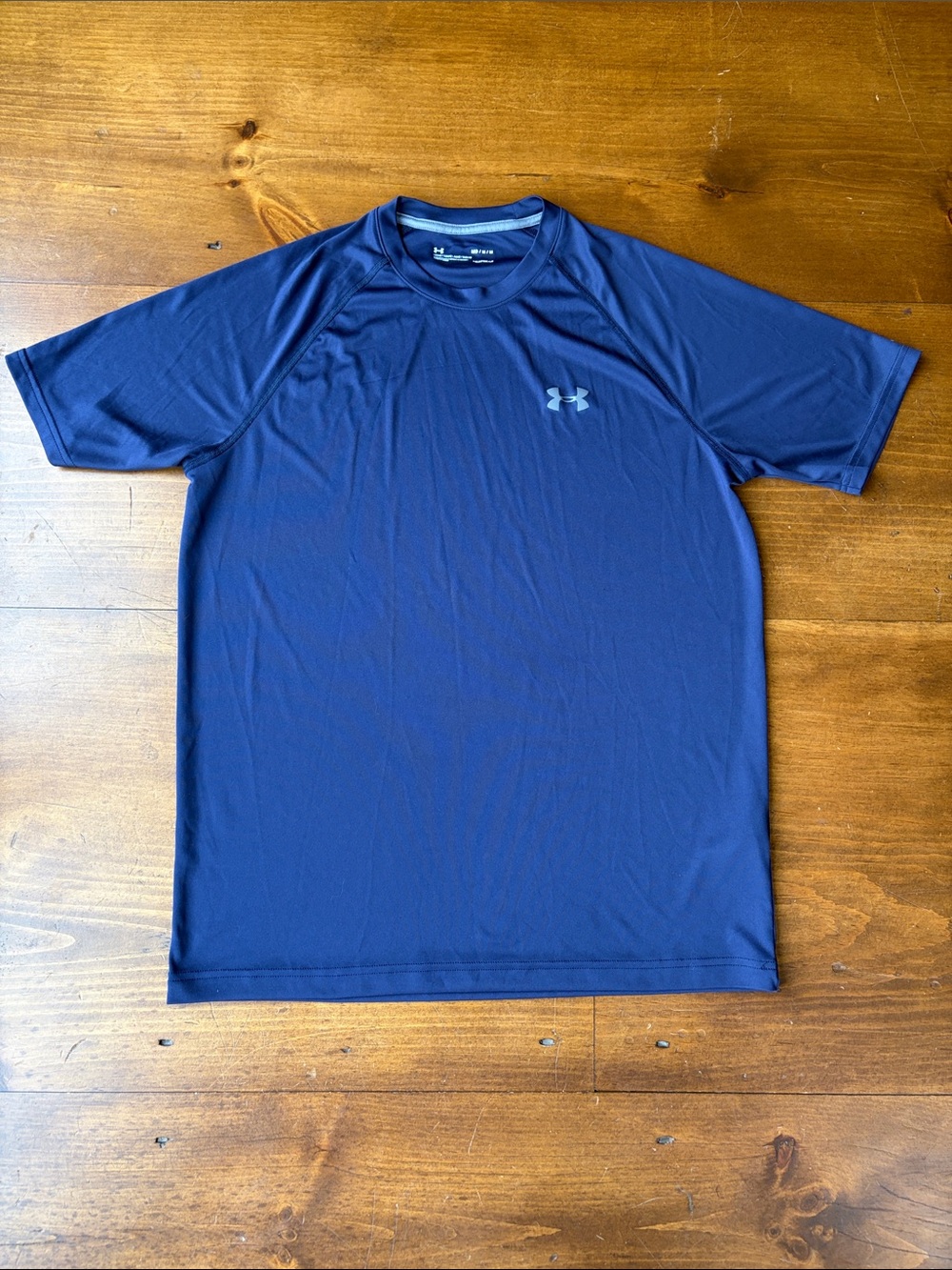 Under Armour Mens Heat Gear Loose Fit Short Sleeve TShirt Size M Navy